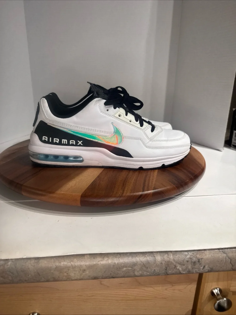 Nike Air Max LTD 3 White Blue Gaze Turquoise Men’s Size 12 shoes CI5875-100